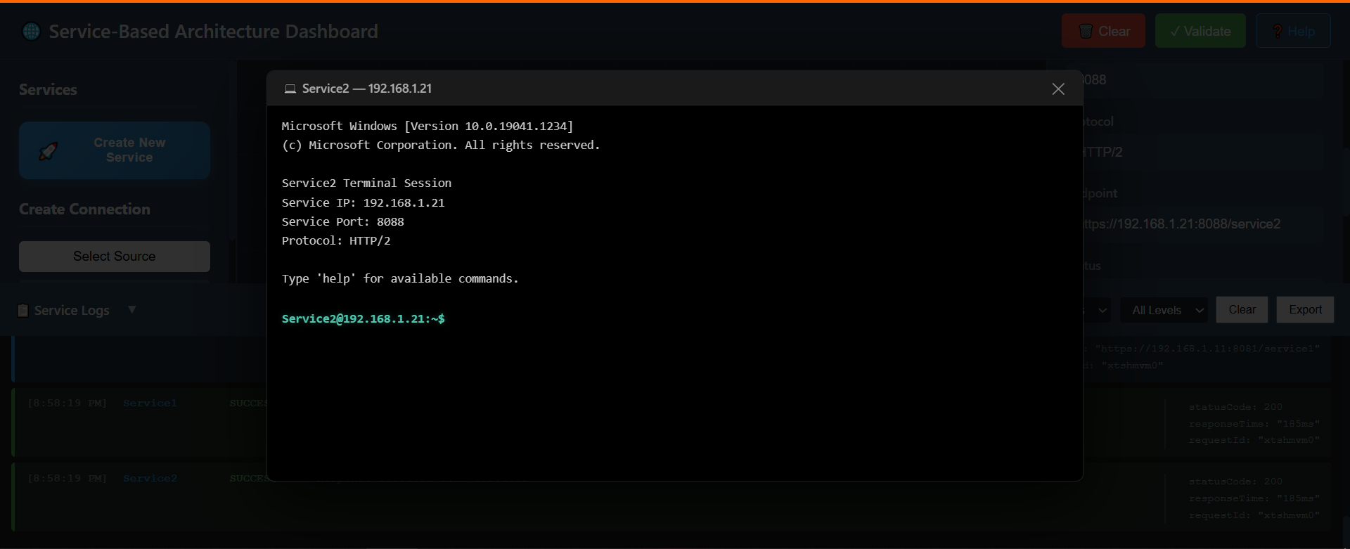 NF Terminal